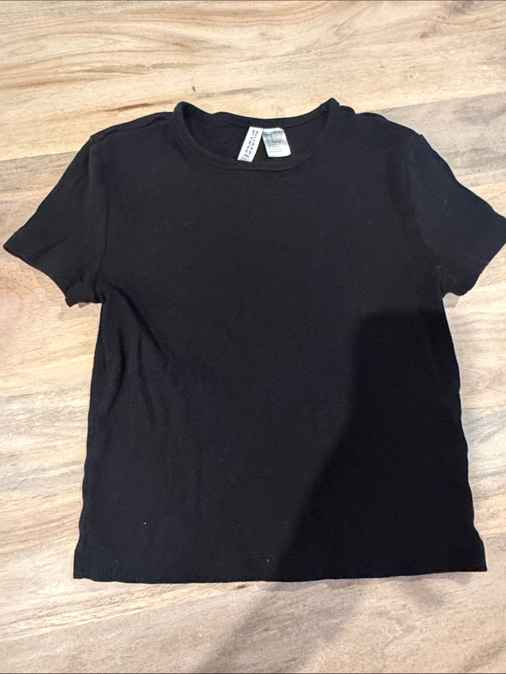 HM baby doll tee ribbed material
